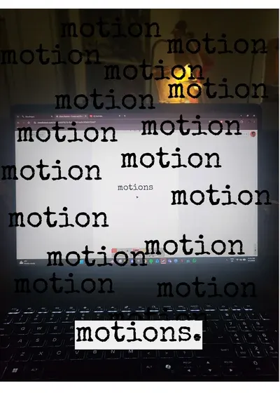 motions.