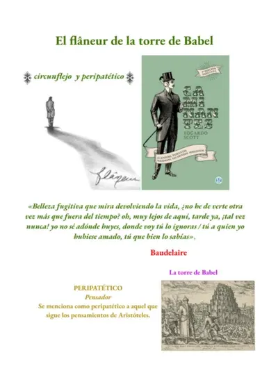 El flâneur de la torre de Babel