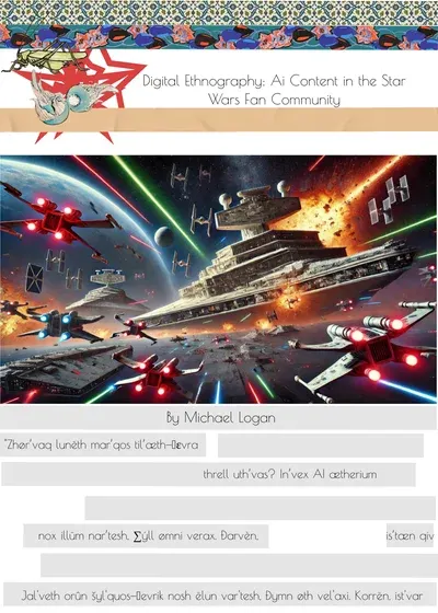 Digital Ethnography: Ai Content in the Star Wars Fan Community