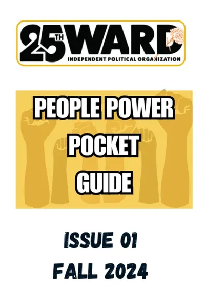 25th Ward IPO People Power Pocket Guide Issue 1 Fall 2024