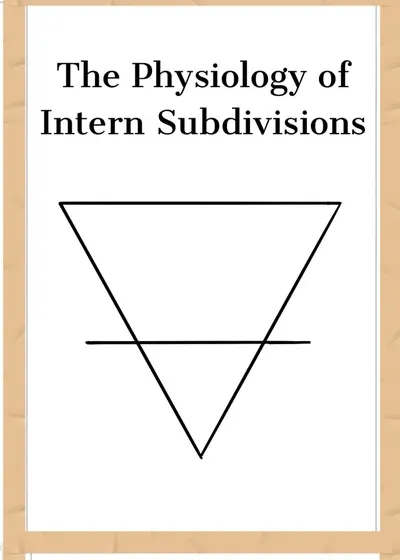 The Physiology of Intern Subdivisions