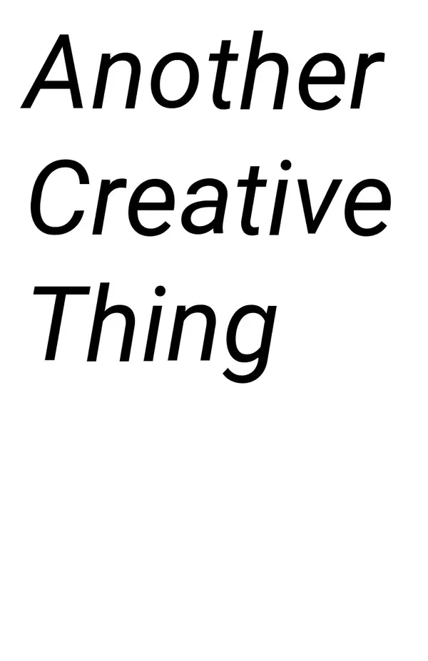 Another Creative Thing