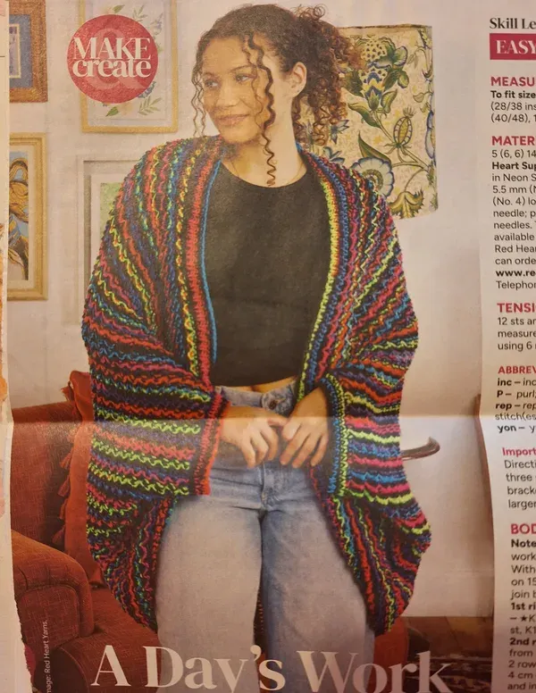 Knitted cozy outfit