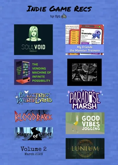 Syl's Indie Game Recs Vol. 2