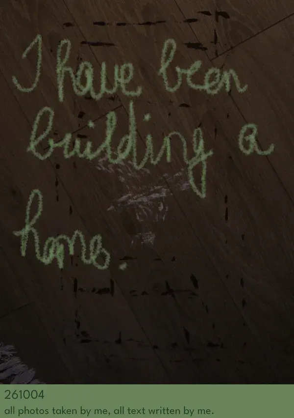 i have been building a home